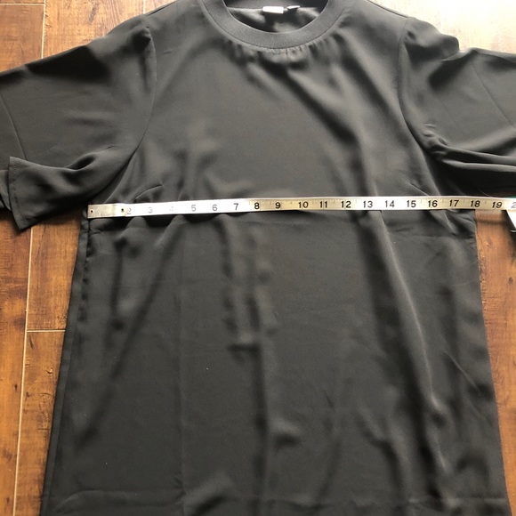 Twik by Simons black short sleeve dress XS - Picture 10 of 13